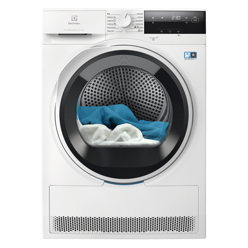 Сушилня ELECTROLUX EW7D384VE КОНДЕНЗАЦИОННА С ТЕРМОПОМПА, 8.0 kg Сушилня ELECTROLUX EW7D384VE КОНДЕНЗАЦИОННА С ТЕРМОПОМПА, 8.0 kg