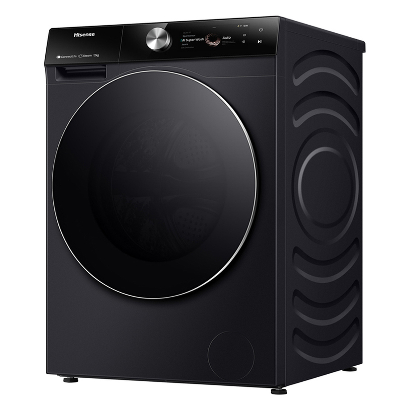 Washing machine HISENSE WF7S1247BB 12.0 kg, 1400 об/min, INVERTER MOTOR Washing machine HISENSE WF7S1247BB 12.0 kg, 1400 об/min, INVERTER MOTOR