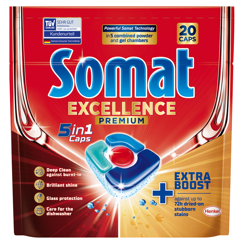 SOMAT EXCELLENCE PREMIUM 5in1 20 CAPS SOMAT EXCELLENCE PREMIUM 5in1 20 CAPS