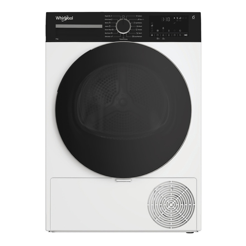 Сушилня WHIRLPOOL WPS D8 WBS EE КОНДЕНЗАЦИОННА С ТЕРМОПОМПА, 8.0 kg Сушилня WHIRLPOOL WPS D8 WBS EE КОНДЕНЗАЦИОННА С ТЕРМОПОМПА, 8.0 kg