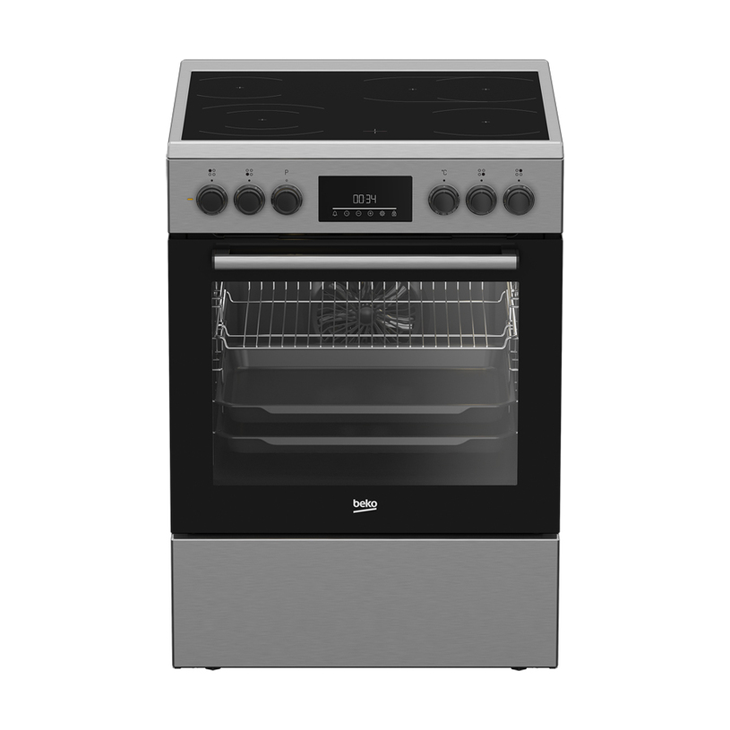 Готварска печка BEKO FBM 67320 XS A Готварска печка BEKO FBM 67320 XS A