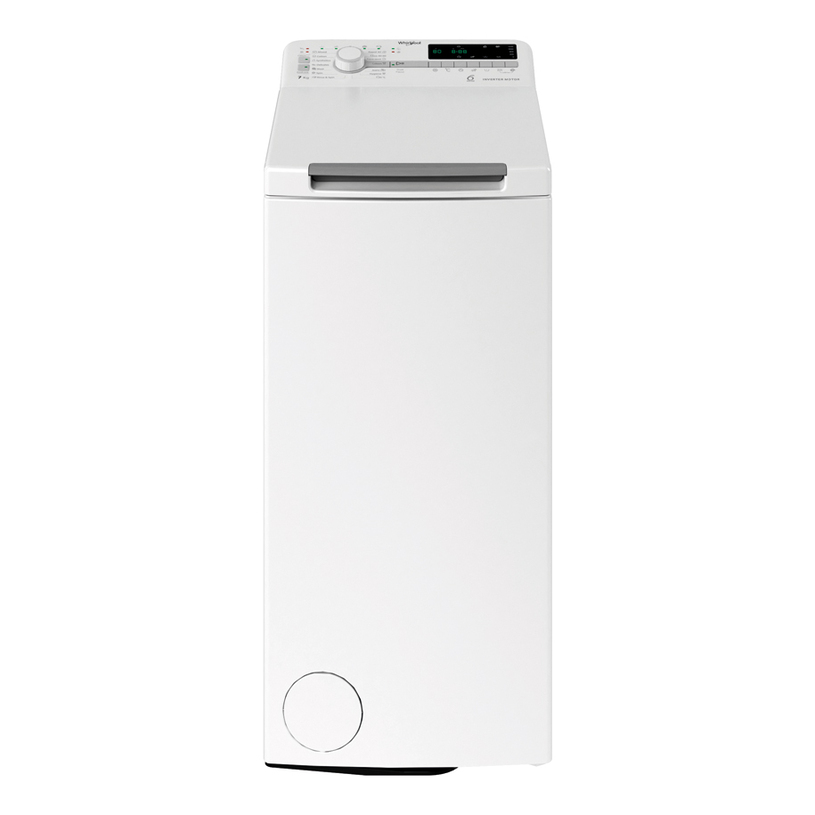 Top loading washing machines WHIRLPOOL TDLR 7250SS 7.0 kg, 1200 об/min, INVERTER MOTOR Top loading washing machines WHIRLPOOL TDLR 7250SS 7.0 kg, 1200 об/min, INVERTER MOTOR