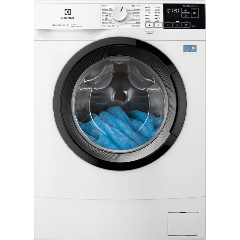 Пералня ELECTROLUX EWS6427BE 7.0 kg, 1200 об/min, ИНВЕРТОРЕН МОТОР Пералня ELECTROLUX EWS6427BE 7.0 kg, 1200 об/min, ИНВЕРТОРЕН МОТОР