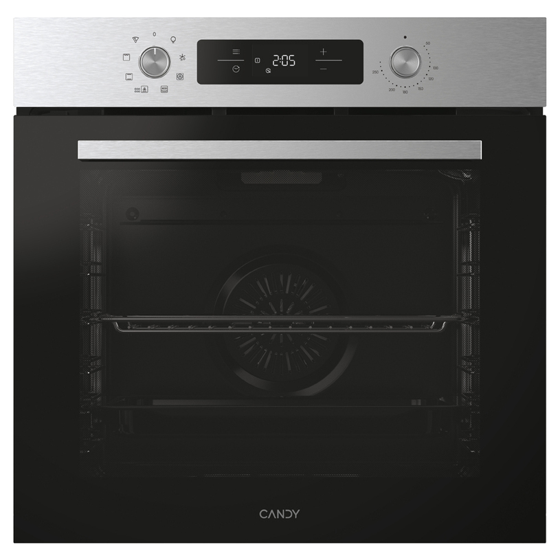 Built-in oven CANDY C6 N 3 T3HTX 78, А+, TELESCOPIC SHELVES, PYROLITIC