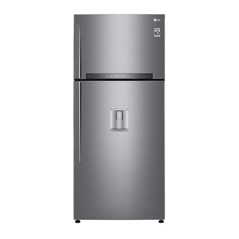 Хладилник с горен фризер LG GTF744PZPED 180.00 см Хладилник с горен фризер LG GTF744PZPED 180.00 см