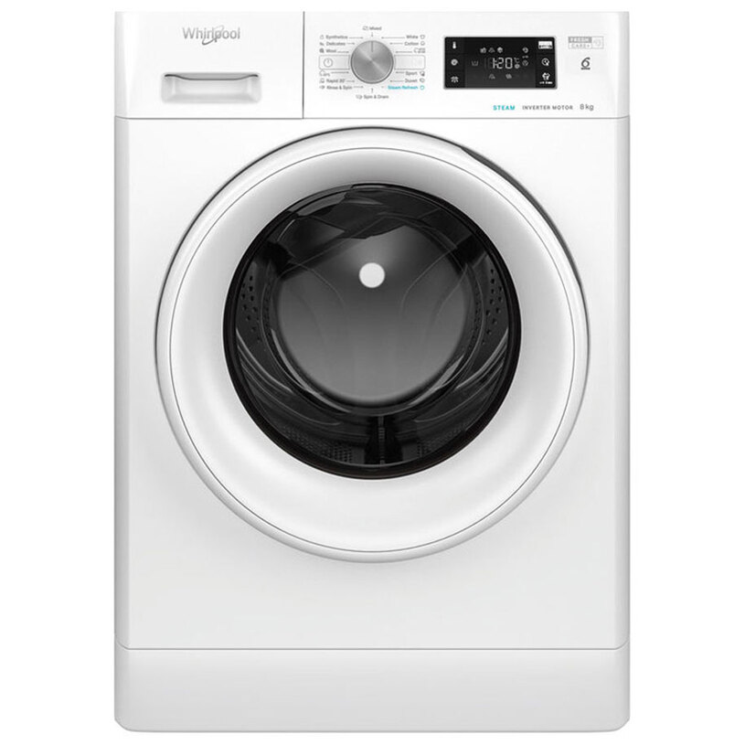 Washing machine WHIRLPOOL FFB 8258 WV EE 8.0 kg, 1200 об/min, INVERTER MOTOR Washing machine WHIRLPOOL FFB 8258 WV EE 8.0 kg, 1200 об/min, INVERTER MOTOR