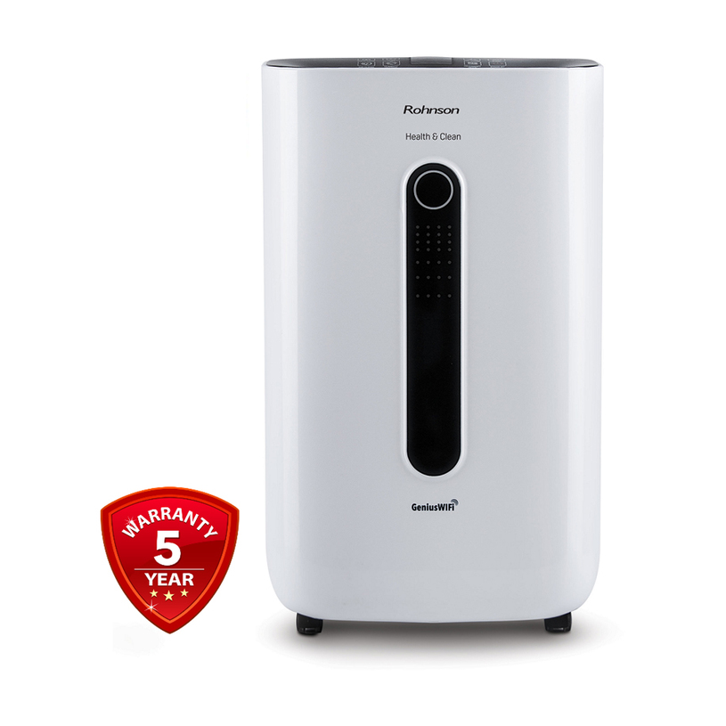 Обезвлажнител ROHNSON R-9920 , WIFI 6.50 L, WI-FI УПРАВЛЕНИЕ, 20 L/24H, 36.00 dB(A) Обезвлажнител ROHNSON R-9920 , WIFI 6.50 L, WI-FI УПРАВЛЕНИЕ, 20 L/24H, 36.00 dB(A)