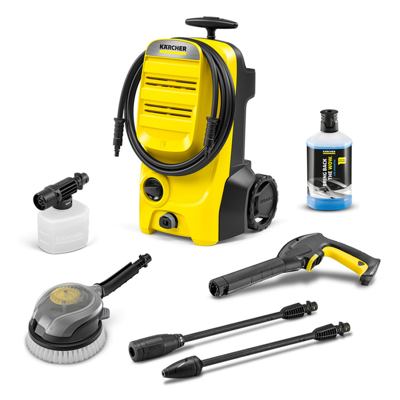 Pressure washer KARCHER K 4 CLASSIC CAR DETERGENT TANK, 1800 W, PRESSURE 130.0 bar Pressure washer KARCHER K 4 CLASSIC CAR DETERGENT TANK, 1800 W, PRESSURE 130.0 bar