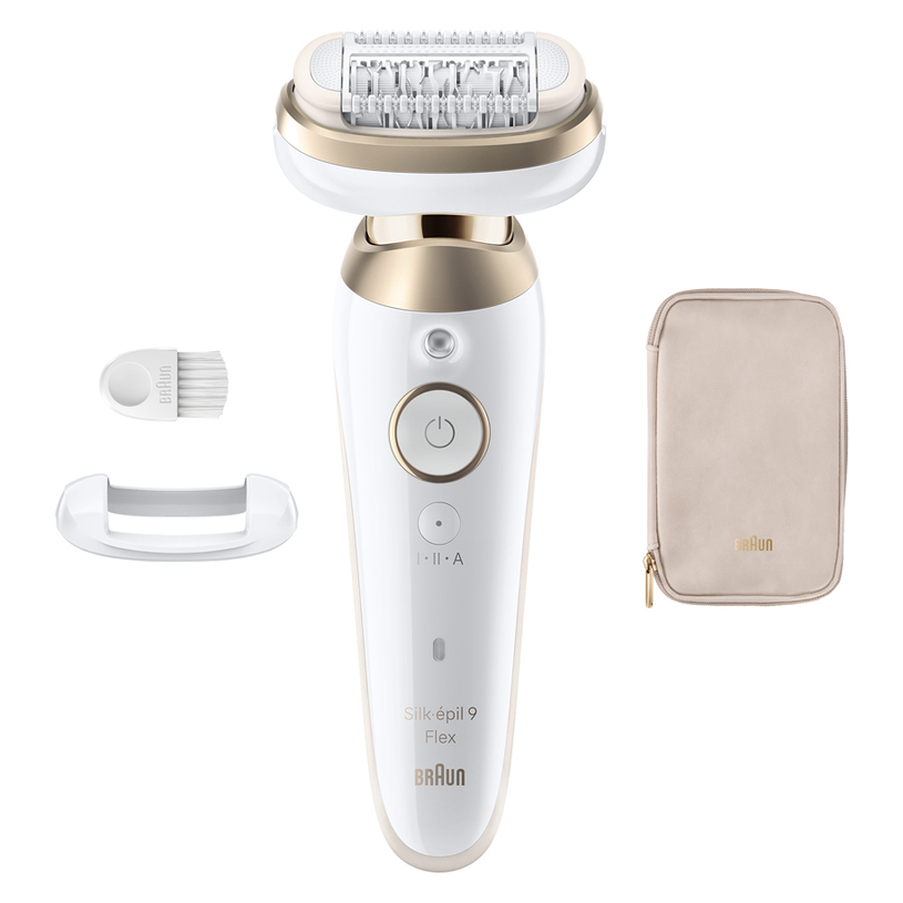 Епилатор BRAUN 9-011 3D БЯЛ Епилатор BRAUN 9-011 3D БЯЛ