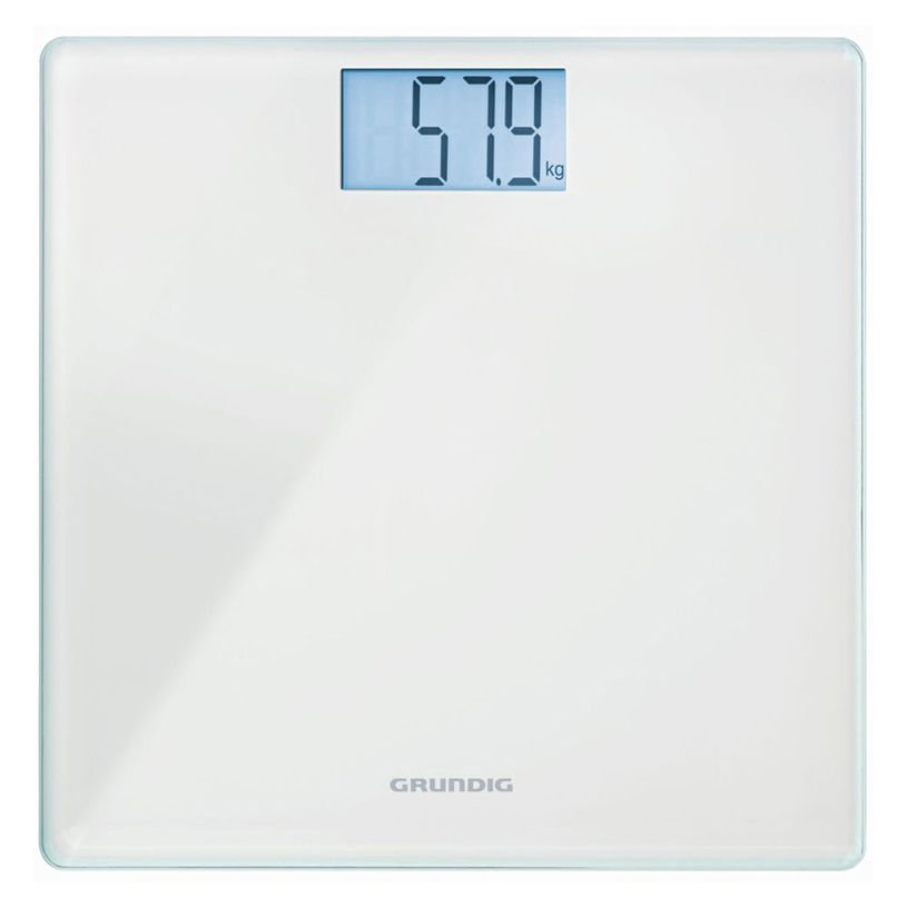 Везна GRUNDIG PS 2010 WHITE 180 кг., МАТЕРИАЛ СТЪКЛО Везна GRUNDIG PS 2010 WHITE 180 кг., МАТЕРИАЛ СТЪКЛО