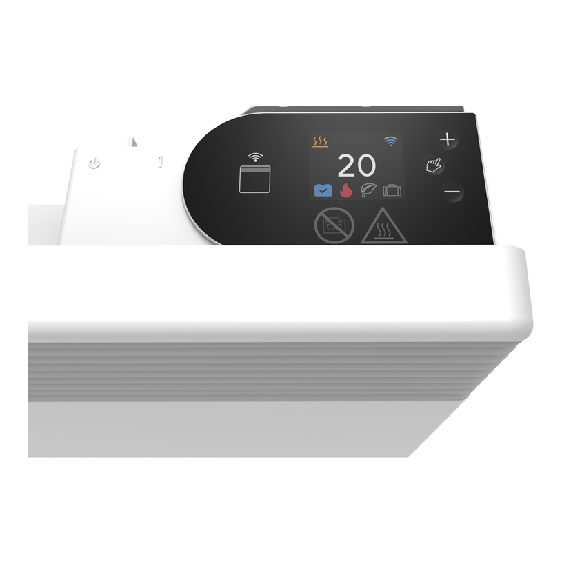 2500 W for rooms up to 25 m²