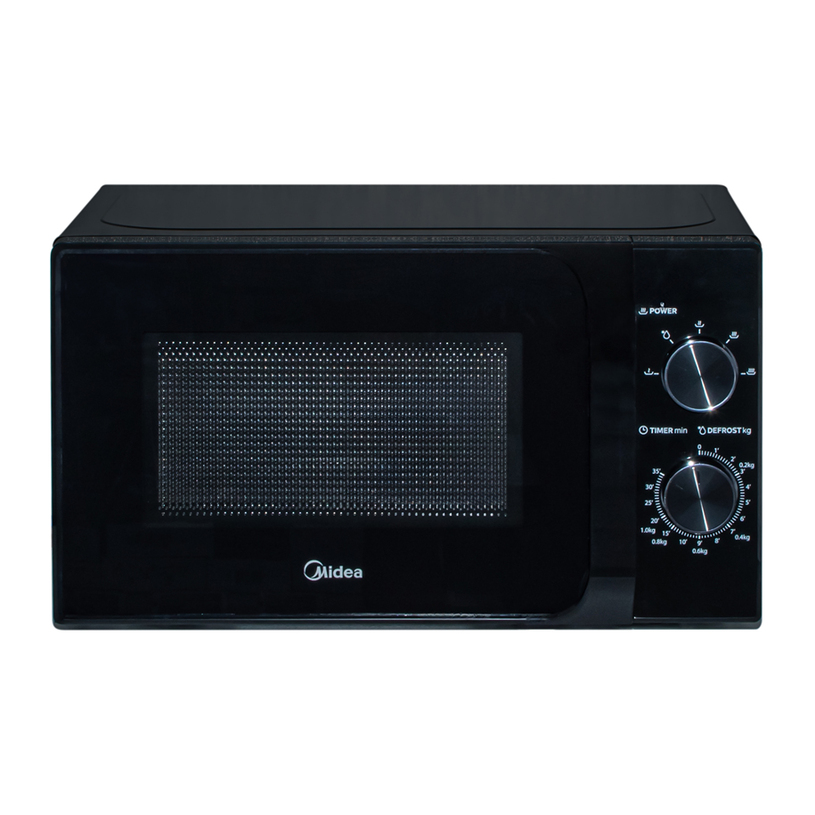 Microwave oven MIDEA MM20CF2EBK 700.0 W, 20.00 L Microwave oven MIDEA MM20CF2EBK 700.0 W, 20.00 L