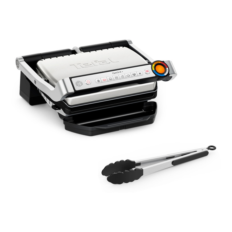 ГРИЛ TEFAL GC718D10 OPTIGRILL AUTOMATIC PROGRAMS, СИВ, COVER ГРИЛ TEFAL GC718D10 OPTIGRILL AUTOMATIC PROGRAMS, СИВ, COVER