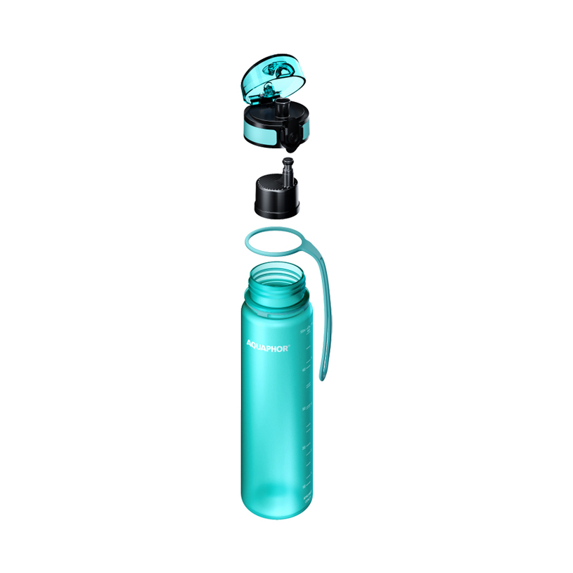 Replaceable cartridge good for 150 litres