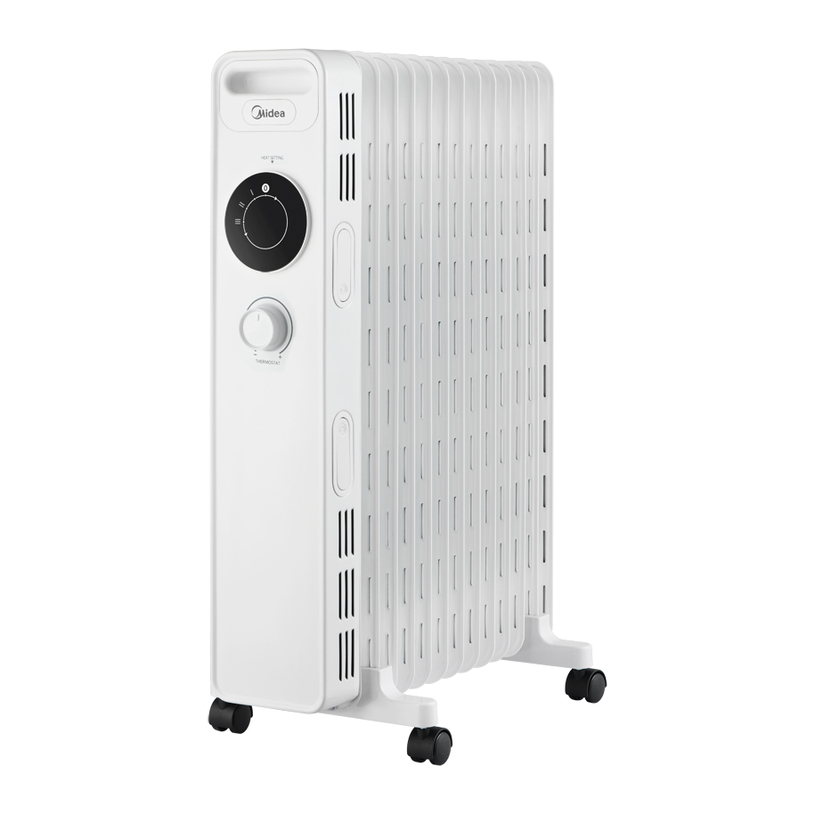 Oil-filled radiator MIDEA NY2513-22MR БЯЛ, 2500.0 W Oil-filled radiator MIDEA NY2513-22MR БЯЛ, 2500.0 W