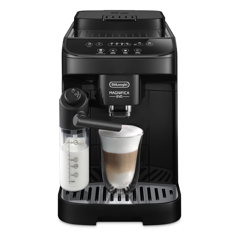 Кафеавтомат DELONGHI MAGNIFICA EVO ECAM290.51.B 1800.00 ml, 15.00 bar, ОПЦИЯ ЗА МЛЯНО КАФЕ, ЧЕРЕН Кафеавтомат DELONGHI MAGNIFICA EVO ECAM290.51.B 1800.00 ml, 15.00 bar, ОПЦИЯ ЗА МЛЯНО КАФЕ, ЧЕРЕН