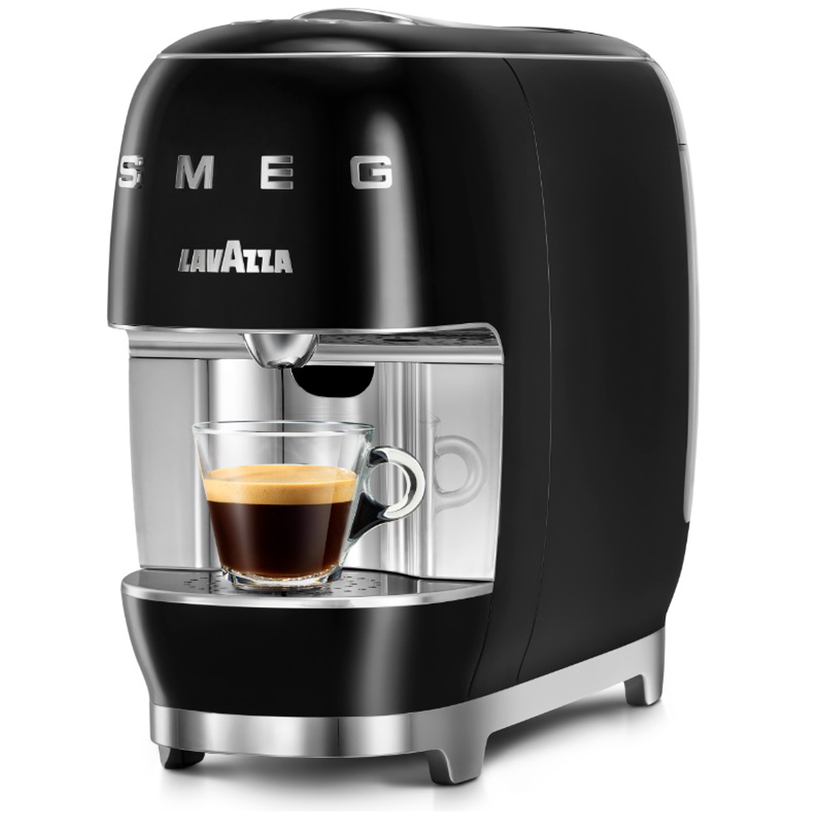 Coffee maker with capsules SMEG&LAVAZZA BLACK 900.00 ml, ЧЕРЕН Coffee maker with capsules SMEG&LAVAZZA BLACK 900.00 ml, ЧЕРЕН