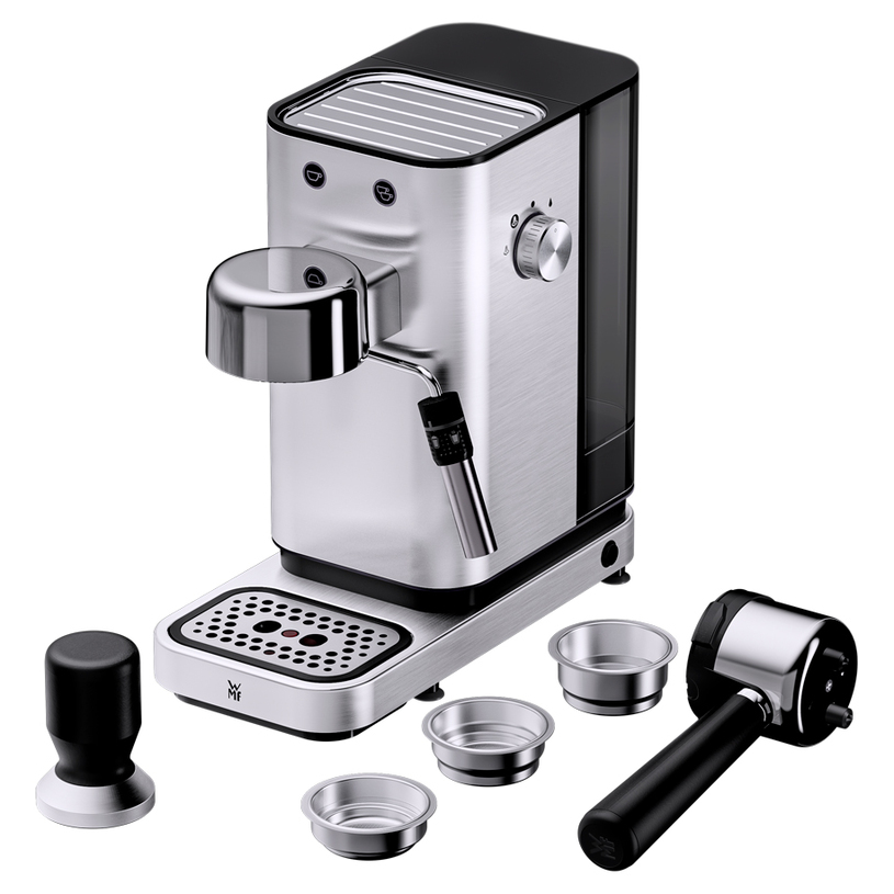 Кафемашина WMF ESPRESSO PORTAFILTER 0412370011 1.40 ml, 15.00 bar, СИВ Кафемашина WMF ESPRESSO PORTAFILTER 0412370011 1.40 ml, 15.00 bar, СИВ