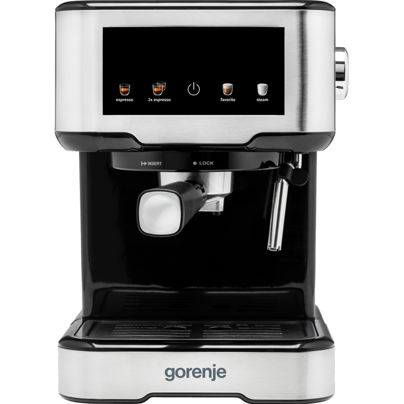 Coffee maker GORENJE ESCM15CD ml, bar, СИВ - Main Image