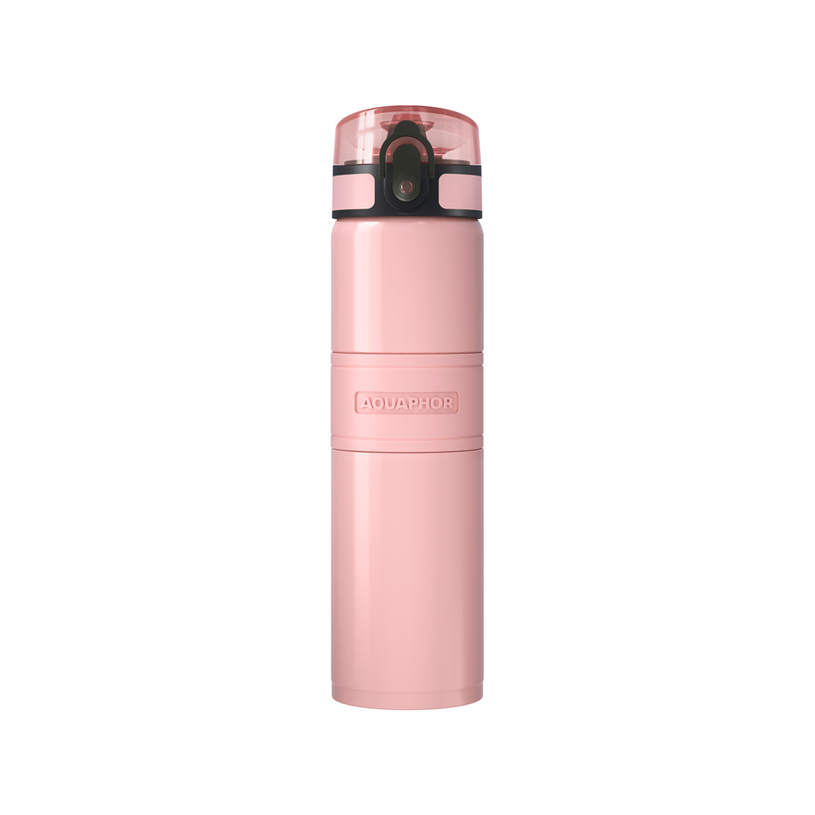 Filtering thermos bottle AQUAPHOR CITY COOL PINK Filtering thermos bottle AQUAPHOR CITY COOL PINK