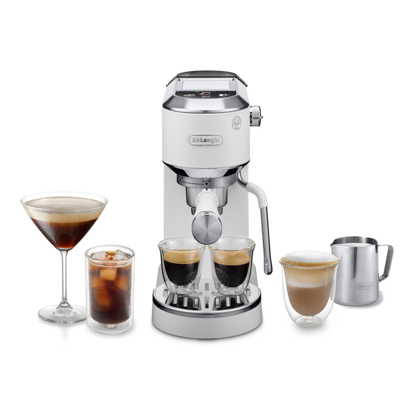 Кафемашина DELONGHI EC890.WI 1100.00 ml, 15.00 bar, БЯЛ Кафемашина DELONGHI EC890.WI 1100.00 ml, 15.00 bar, БЯЛ
