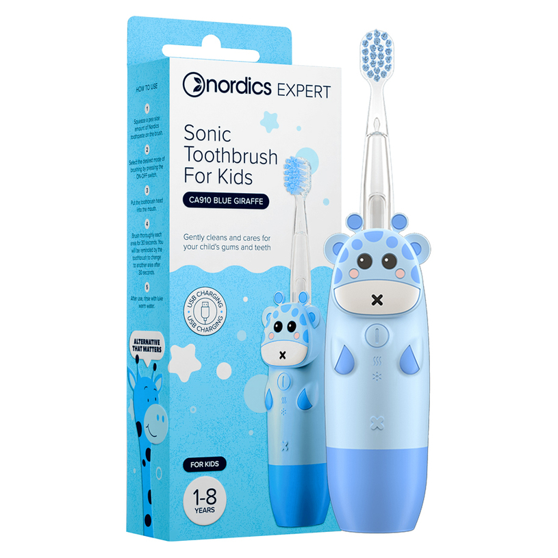 Electric toothbrush NORDICS ЖИРАФ СИН СИН Electric toothbrush NORDICS ЖИРАФ СИН СИН