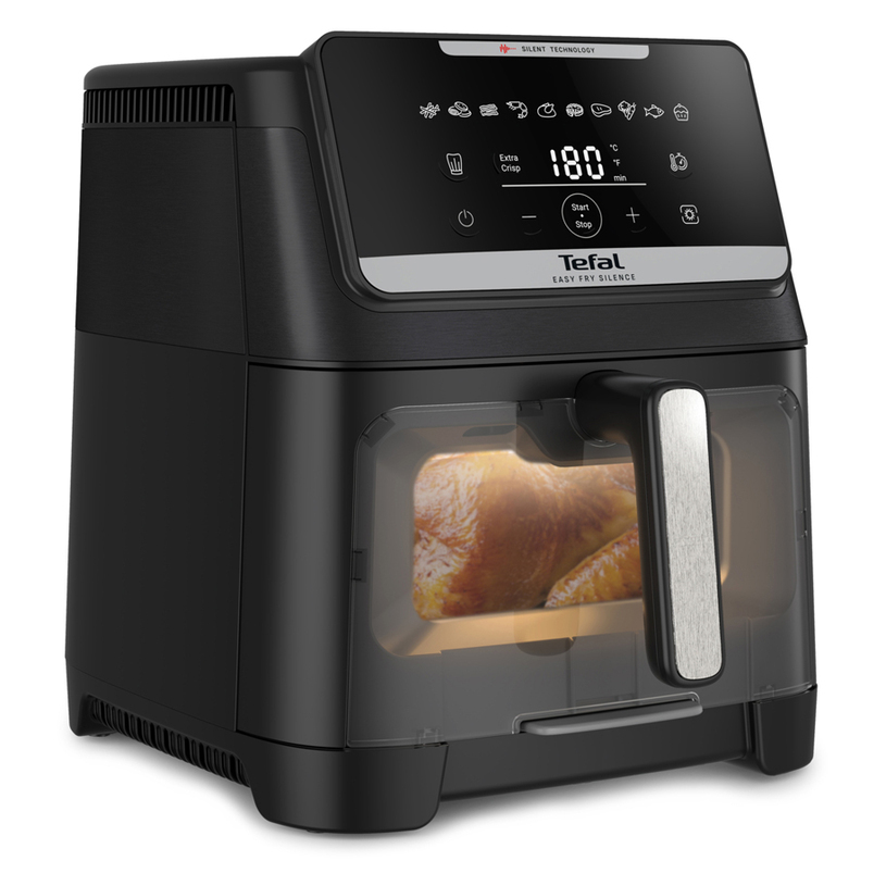 Уред за здравословно готвене TEFAL EASY FRY SILENCE 7L EY8468E0 7.00 L, ТАЙМЕР Уред за здравословно готвене TEFAL EASY FRY SILENCE 7L EY8468E0 7.00 L, ТАЙМЕР