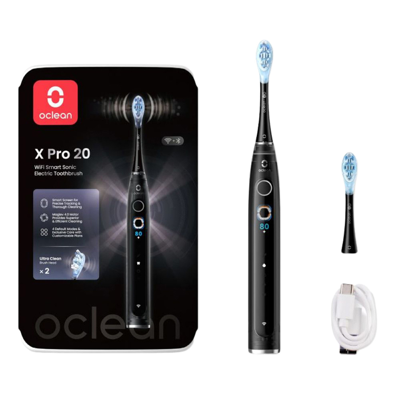 Електрическа четка за зъби OCLEAN X PRO 20 BLK ЧЕРЕН Електрическа четка за зъби OCLEAN X PRO 20 BLK ЧЕРЕН
