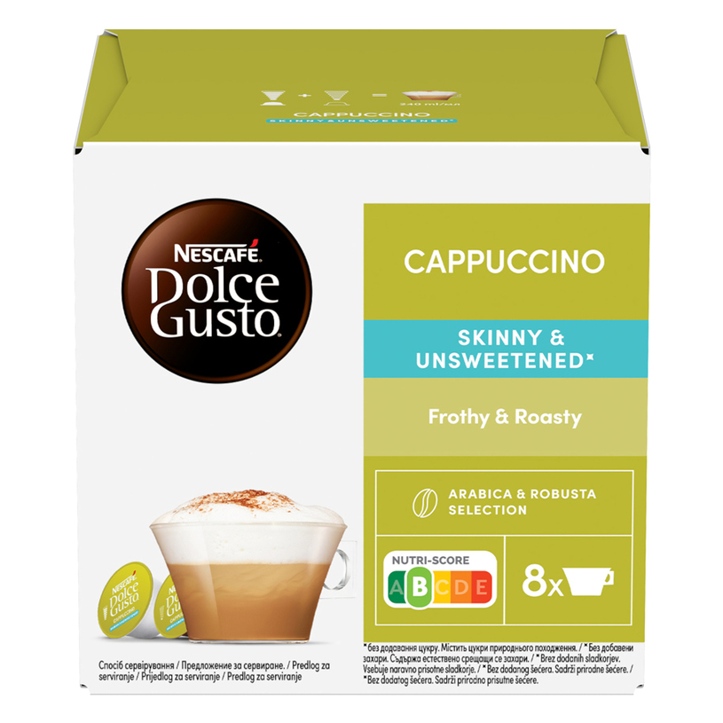 КАФЕ NESCAFЕ DG CAPPUC.SKINNY&UNSWEET. КАФЕ NESCAFЕ DG CAPPUC.SKINNY&UNSWEET.
