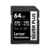 SD LEXAR PRO SILVER PLUS 64GB 205MB V30 SD LEXAR PRO SILVER PLUS 64GB 205MB V30
