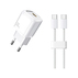 ЗАРЯДНО 220V XMART 20W PD+TYPE C WHITE ЗАРЯДНО 220V XMART 20W PD+TYPE C WHITE