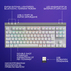 КЛ. LOGITECH G515 LIGHTSPEED TKL WH 2539 КЛ. LOGITECH G515 LIGHTSPEED TKL WH 2539