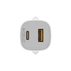 ЗАРЯДНО 220V CELLY 35W GaN USB-A/USB-C ЗАРЯДНО 220V CELLY 35W GaN USB-A/USB-C