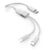 К-Л SBS USB-C 2.0 DUO 60W 1.5M WH 91009 К-Л SBS USB-C 2.0 DUO 60W 1.5M WH 91009
