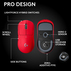 М. LOGITECH PRO X SUPERLIGHT 2 SE RED М. LOGITECH PRO X SUPERLIGHT 2 SE RED