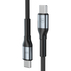 КАБЕЛ 3MK CABLE C TO C 100W 1.0M BLACK КАБЕЛ 3MK CABLE C TO C 100W 1.0M BLACK