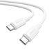 КАБЕЛ USAMS 60W TYPE-C 1m WHITE SJ763 КАБЕЛ USAMS 60W TYPE-C 1m WHITE SJ763