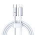 КАБЕЛ XMART USB-C AIR 240W БЯЛ 1.2M КАБЕЛ XMART USB-C AIR 240W БЯЛ 1.2M