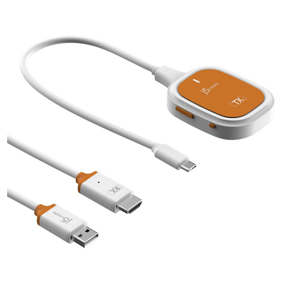j5create JVAW61 ScreenCast FHD — безжичен USB-C към HDMI видео предавател