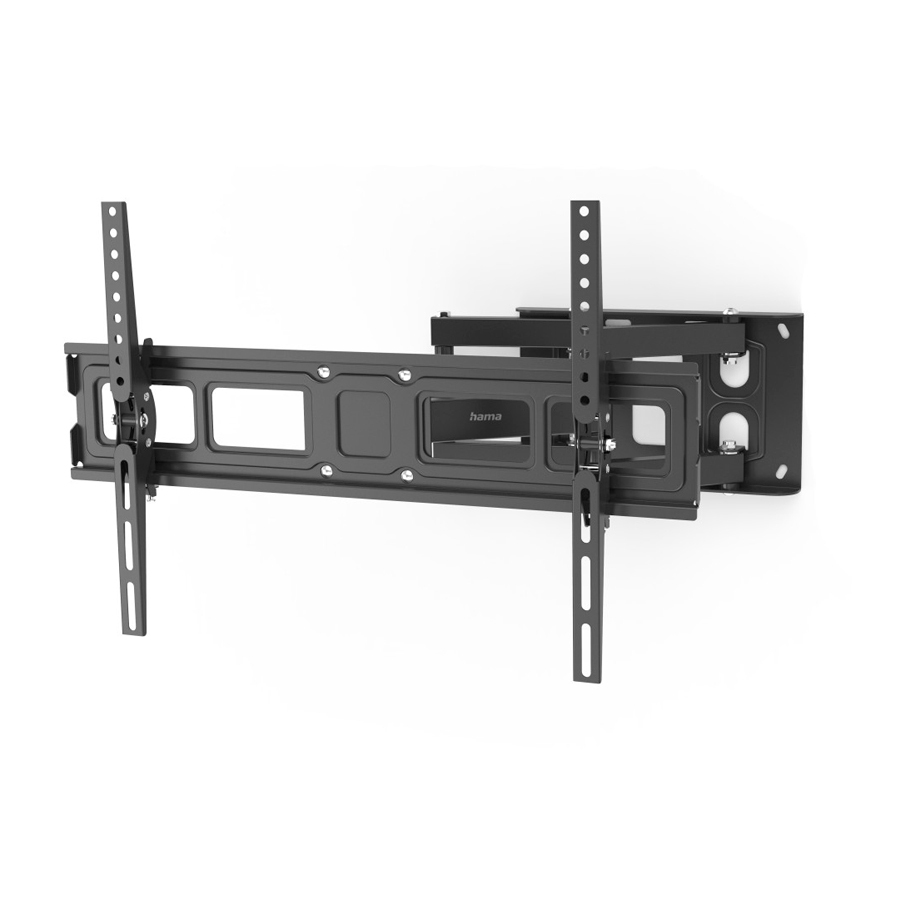 HAMA 220898 TV стойка за стена, подвижна, до 85" и 50 кг, черна