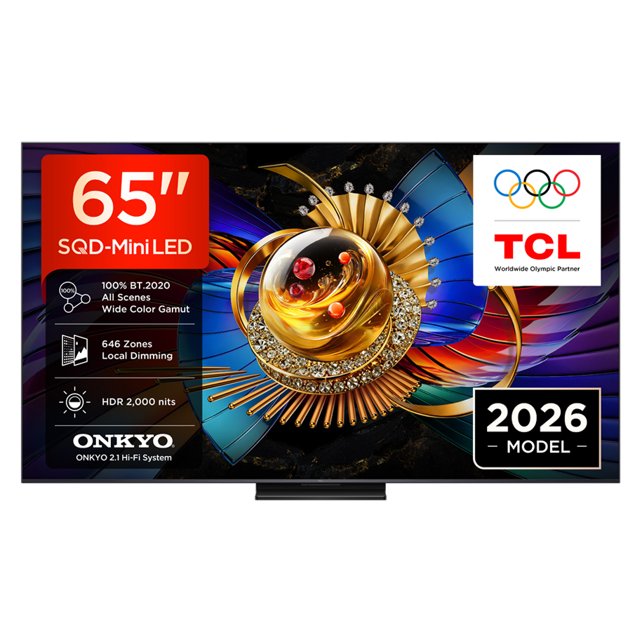 Телевизор TCL 65Q7D 4K Ultra HD SQD-Mini LED, Google TV, 65" (164 см)