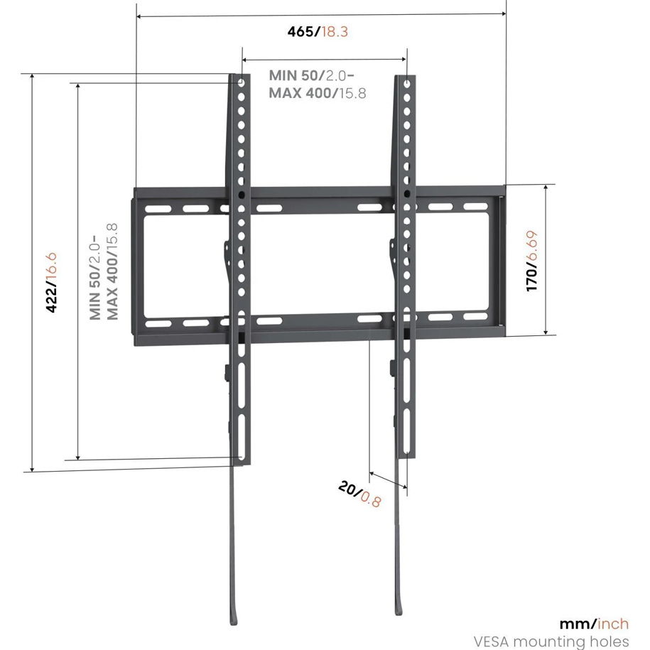 Open design with easy cable access