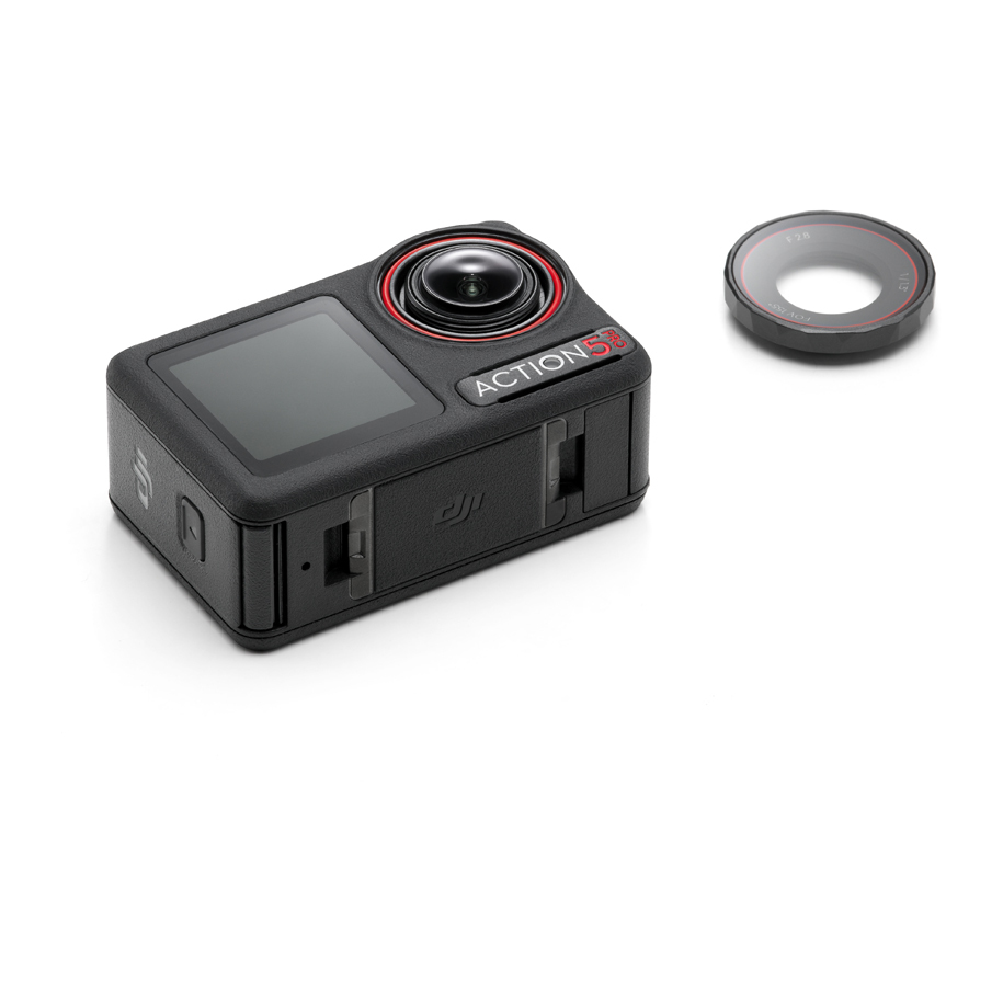 Stabilisation and a 155° field of view for wide action shots