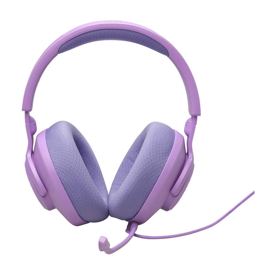 Breathable fabric ear cushions with memory foam for long sessions