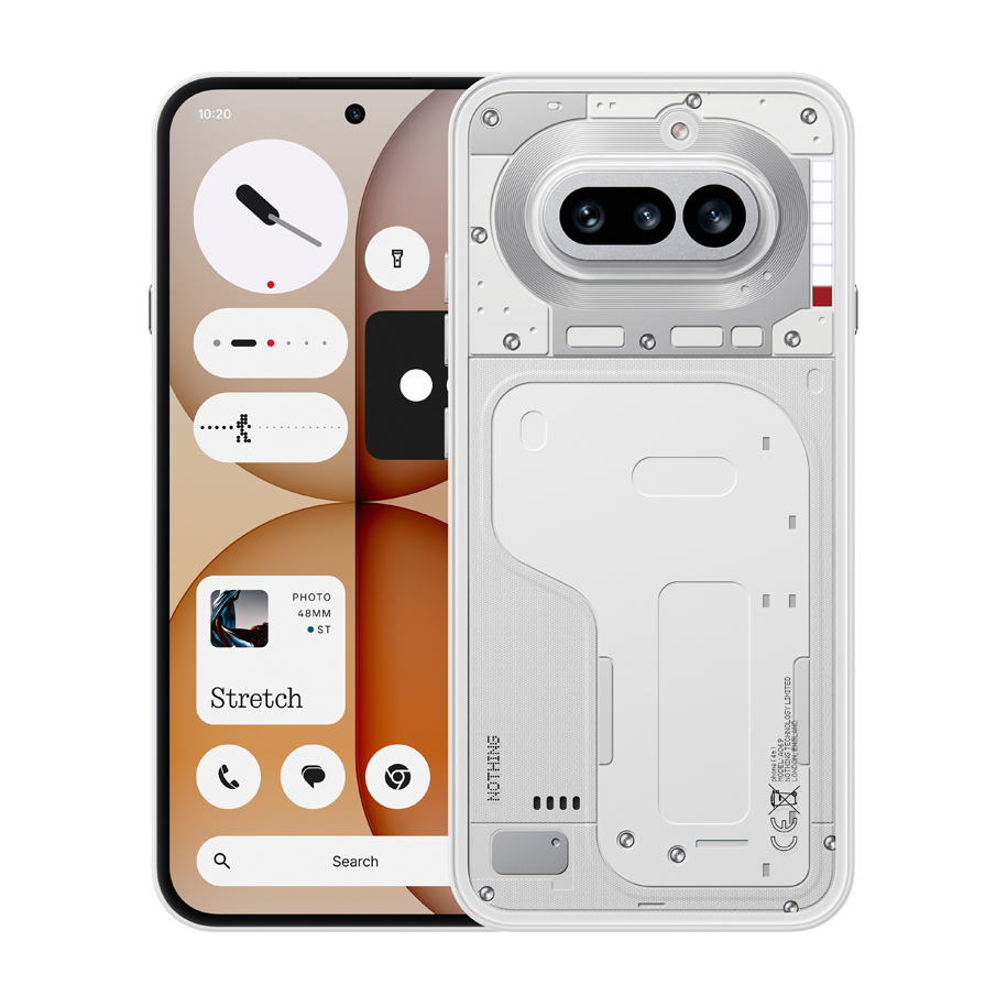 Смартфон NOTHING PHONE (4a) White, 6.78", 256 GB, 12 GB RAM, 5G