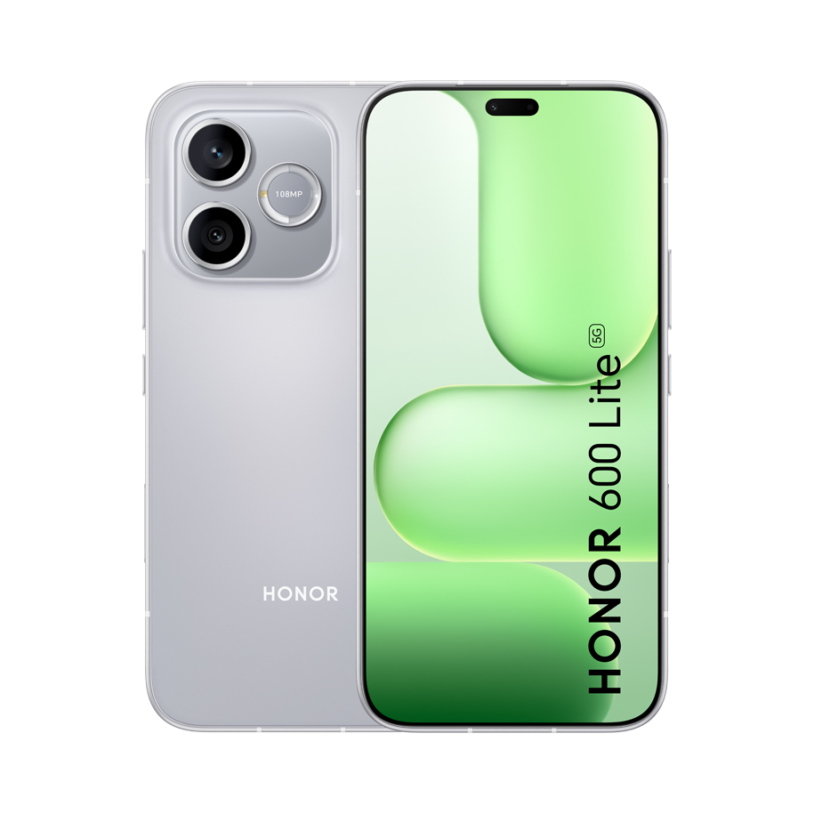 Смартфон HONOR 600 LITE 5G, 6.60" AMOLED 120 Hz, 256 GB, 8 GB RAM, 108+5 MP, Velvet Grey
