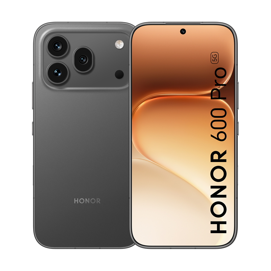 Смартфон HONOR 600 PRO 6.57", 512 GB, 12 GB RAM, 200+50+12 MP, 5G, Black