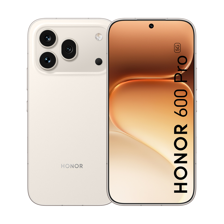 Смартфон HONOR 600 PRO 6.57", 512 GB, RAM 12 GB, 200+50+12 MP, 5G, Golden White