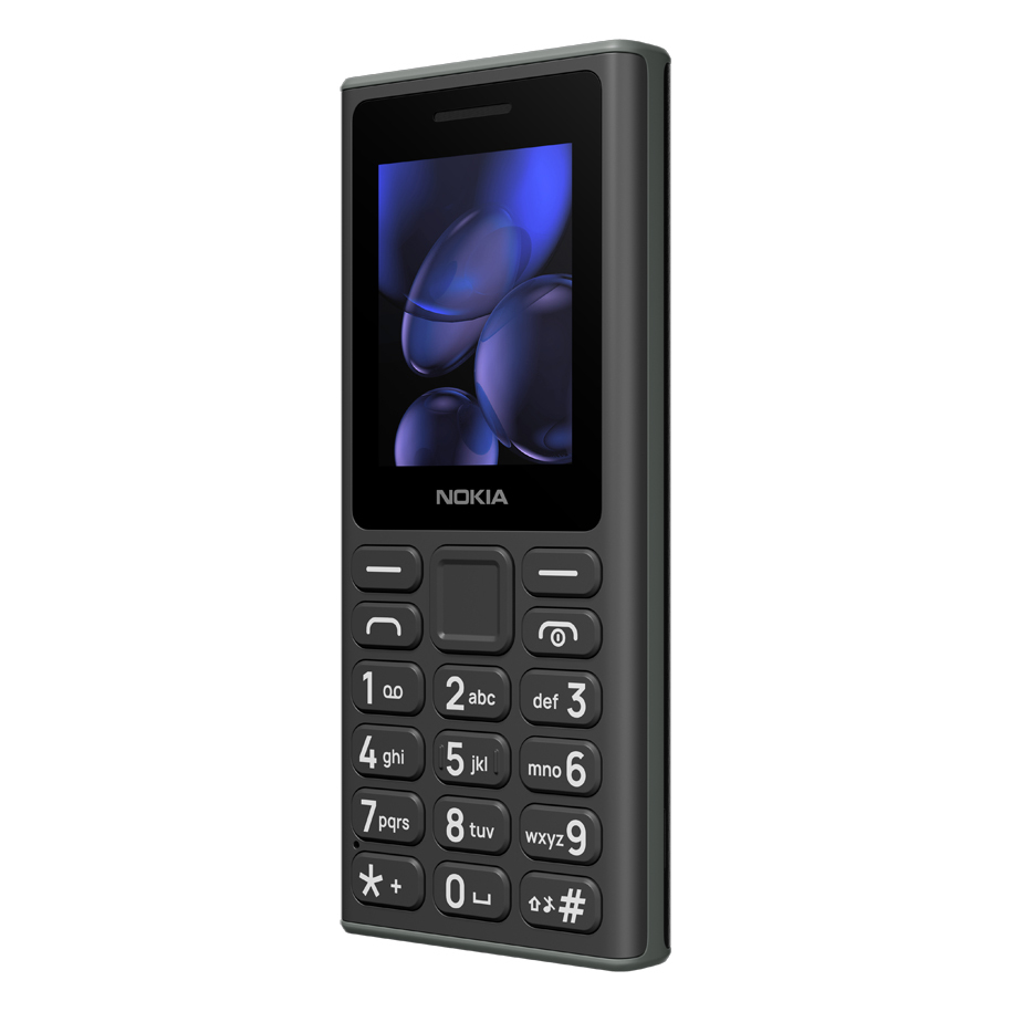 NOKIA 105 (2026) Mobile Phone, 2.00" TFT Display, Dual SIM, 1000 mAh, IP54, Black