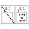 5-68W USB PD 5-68W USB PD